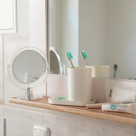 Savor 5 Personen 2 Schlafzimmer Babybett Netflix Balkon Zentrum バウツェン