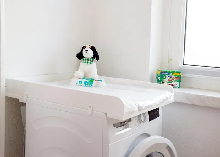 דירה Savor 5 Personen 2 Schlafzimmer Babybett Netflix Balkon Zentrum